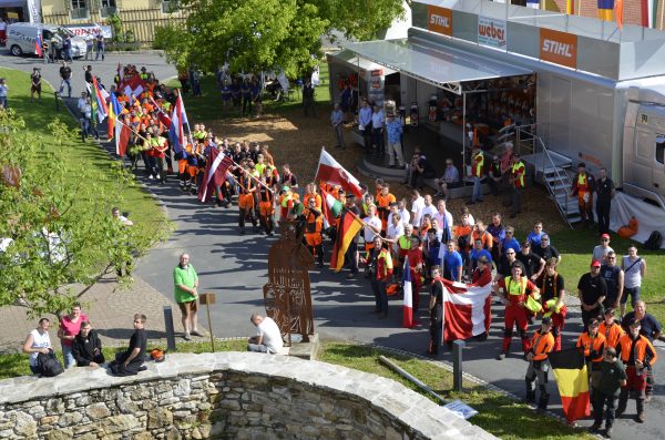 2016 Forestry Kirchberg Participants View From Above